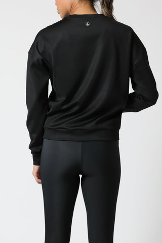 FILTER PULLOVER SWEATSHIRT - RAVEN BLACK