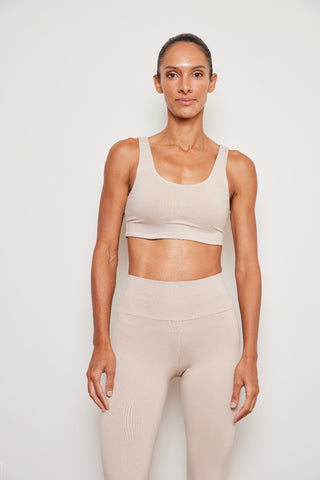 EQMT Brushed Aura Scoop Neck Bra
