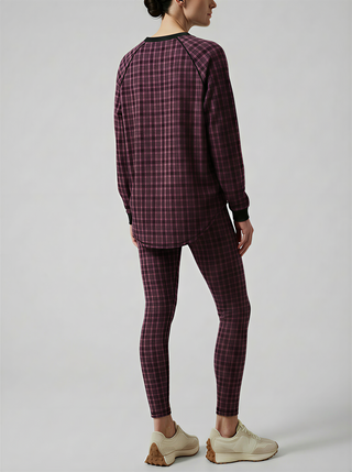 After Dark Tartan Capella Top